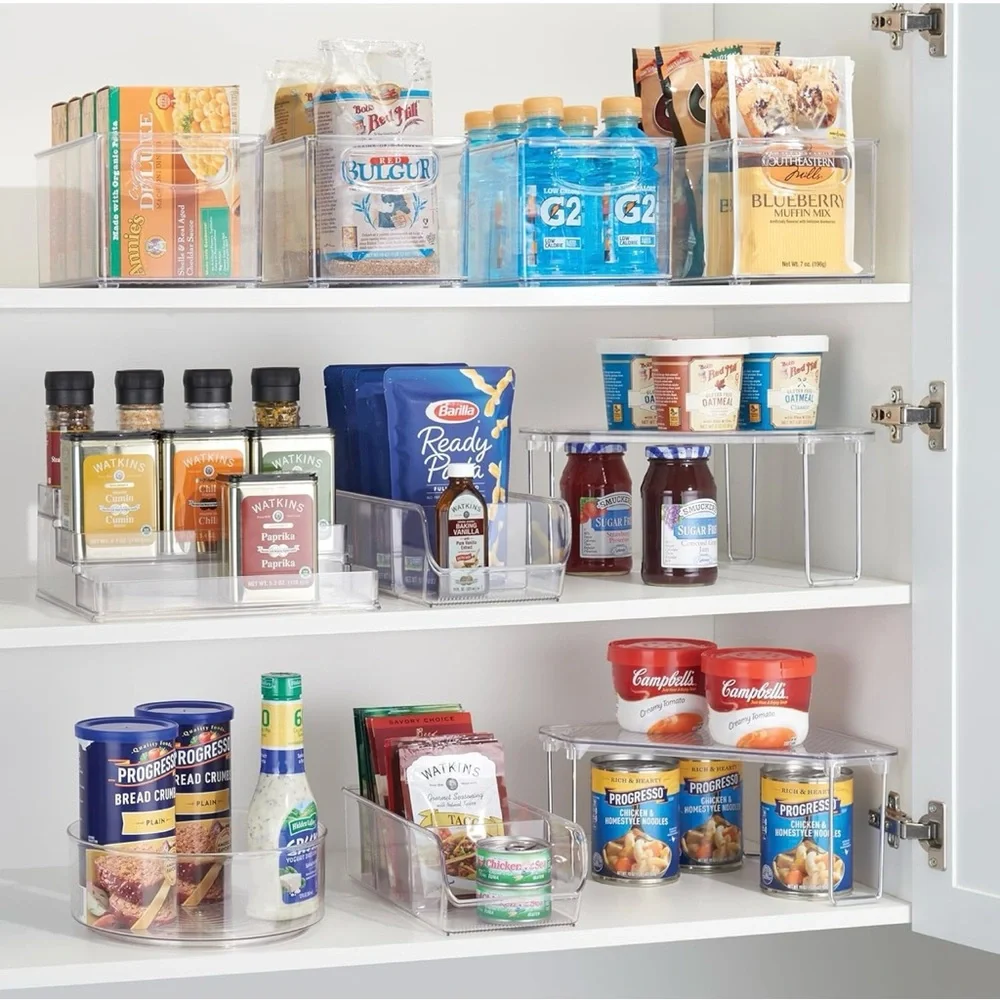 NWT InterDesign Linus Pantry, Refrigerator, Freezer Storage Container, Clear